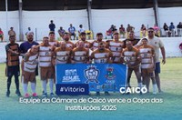 Equipe da Câmara de Caicó vence a Copa das Instituições 2025