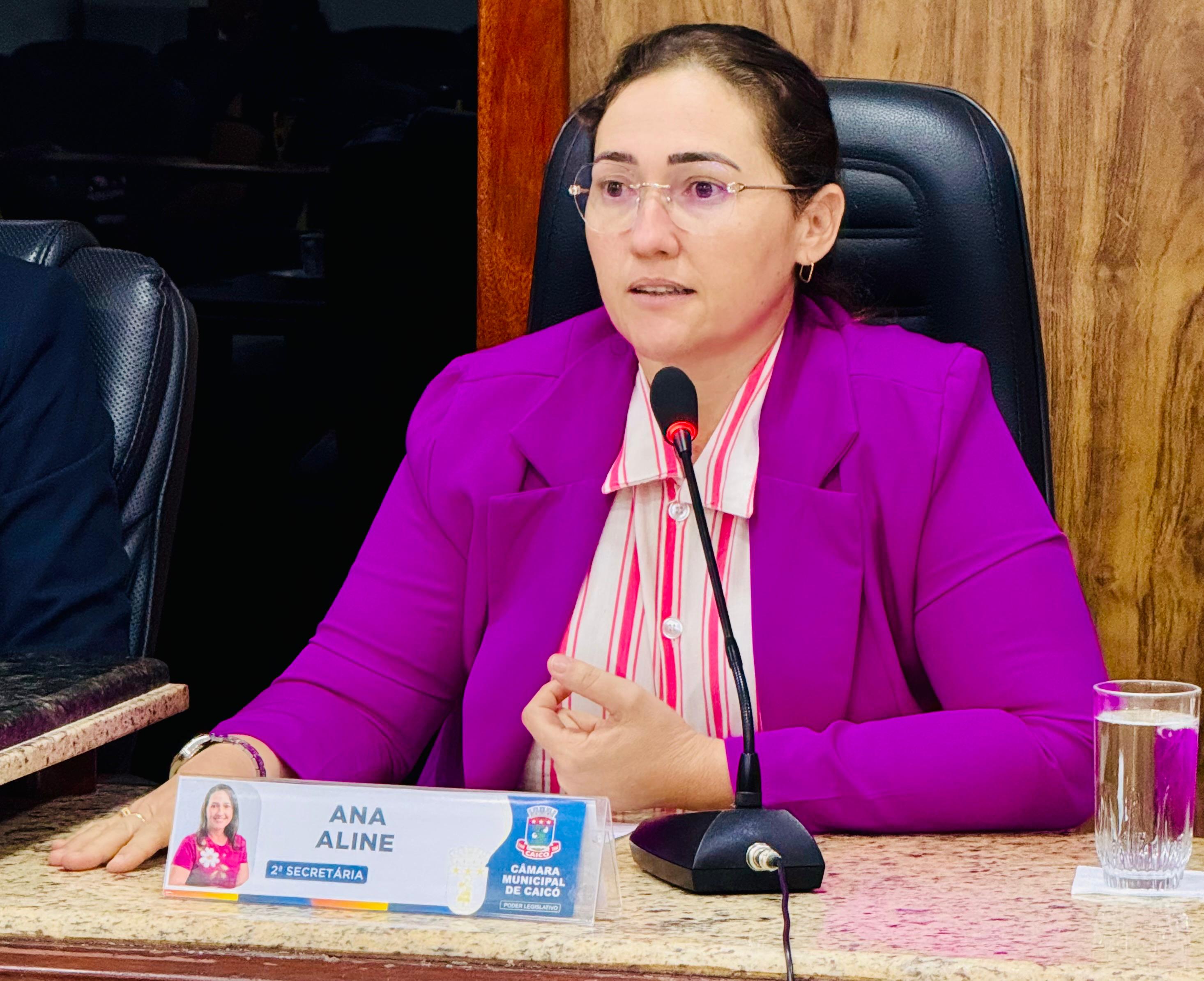 Ana Aline pleiteia reunião sobre abastecimento de água no Perímetro Irrigado Sabugi