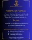 Audiência Pública na Câmara de Caicó discutirá LDO para 2026 Audiência Pública na Câmara de Caicó discutirá LDO para 2026