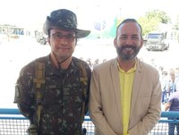 Vereador Andinho Duarte representa o Poder Legislativo em solenidade pelo Dia do Exército