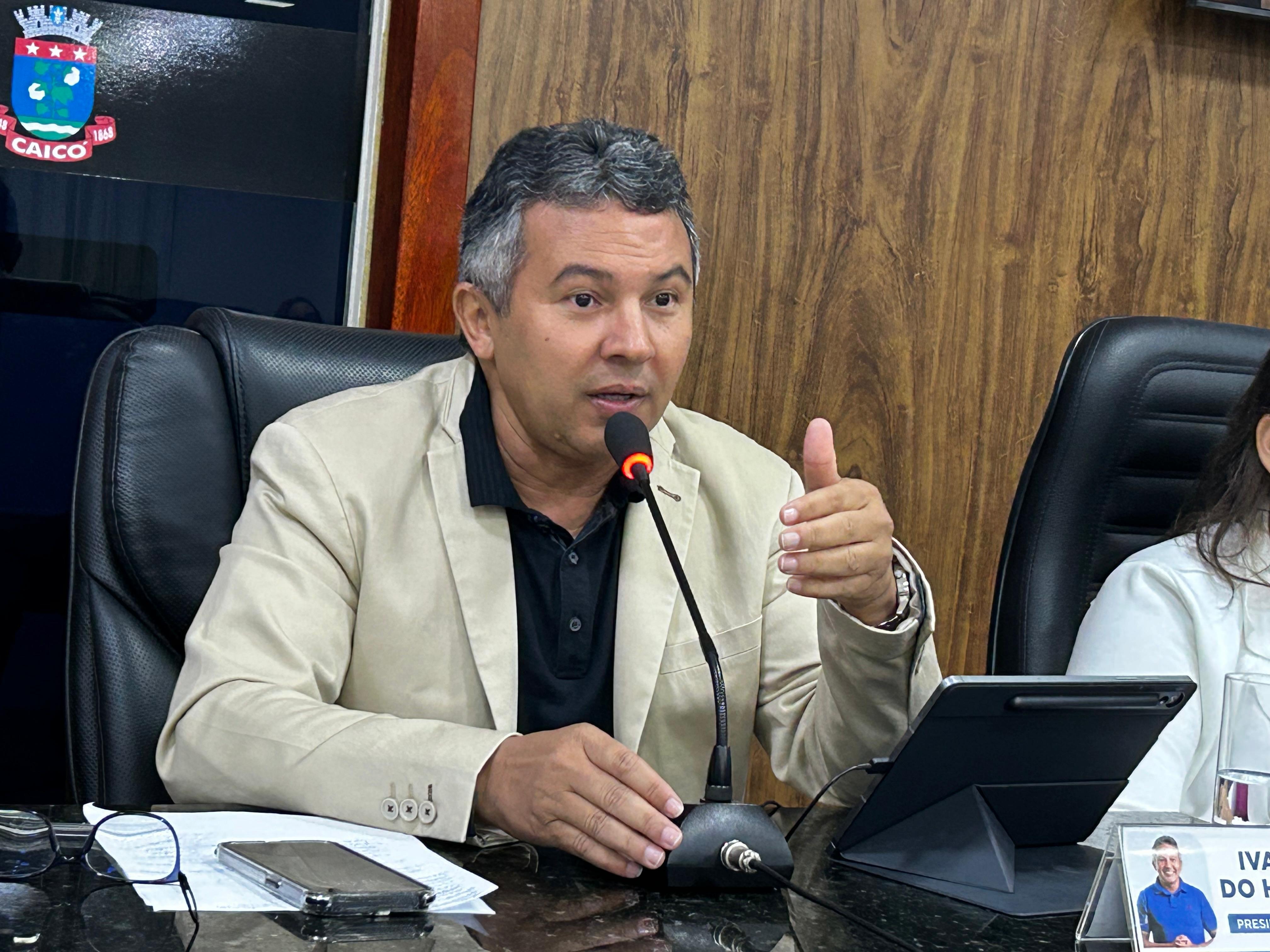 Vereador Ivanildo do Hospital solicita construção de UBS no bairro Serrote Branco