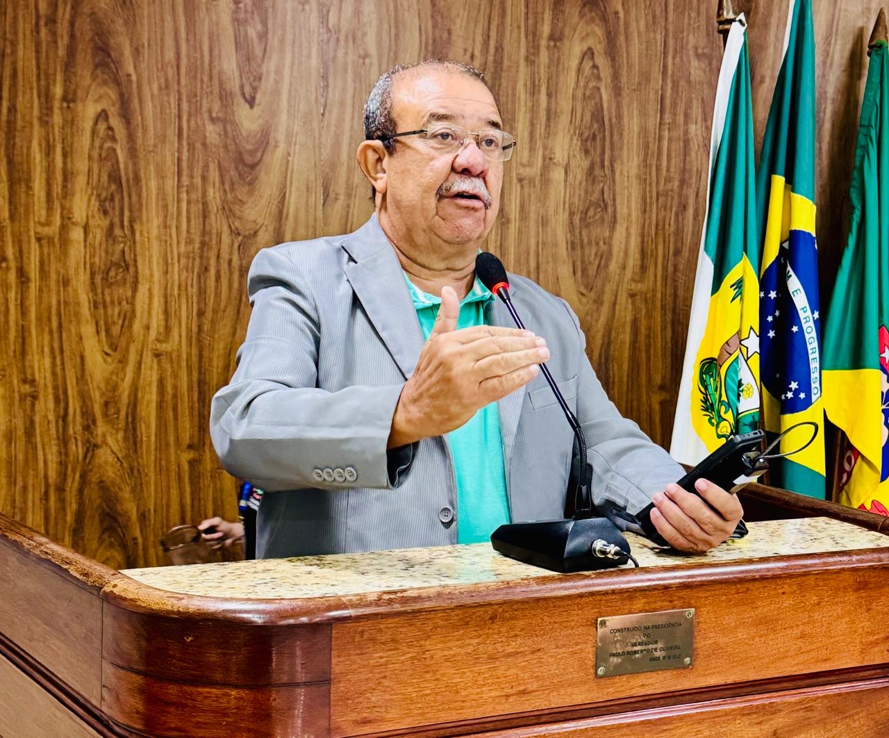 Vereador Lobão Filho solicita construção de cisternas para comunidade do Sítio Salgadinho