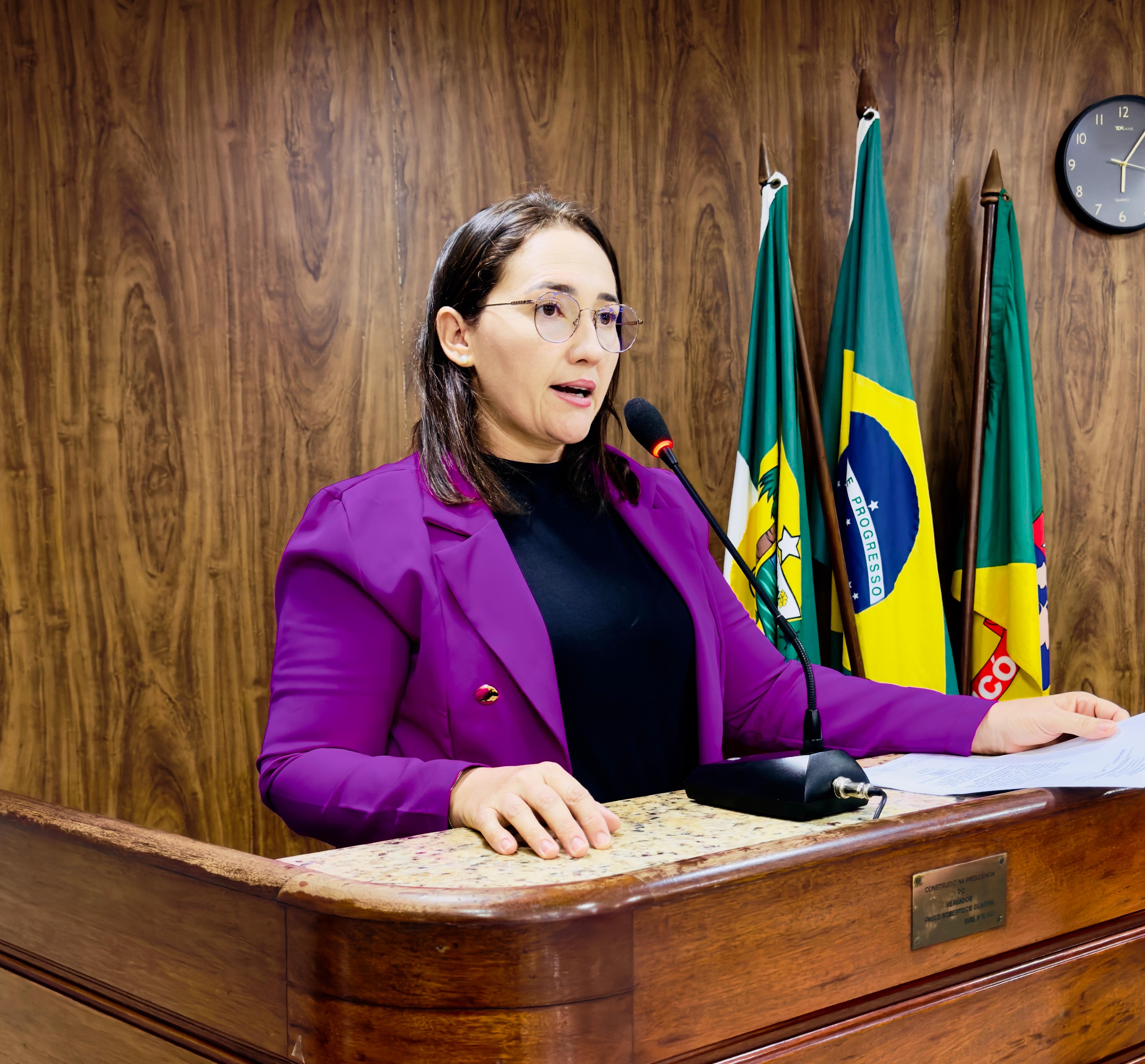 Vereadora Ana Aline reivindica ampliação do efetivo da Patrulha Maria da Penha em Caicó