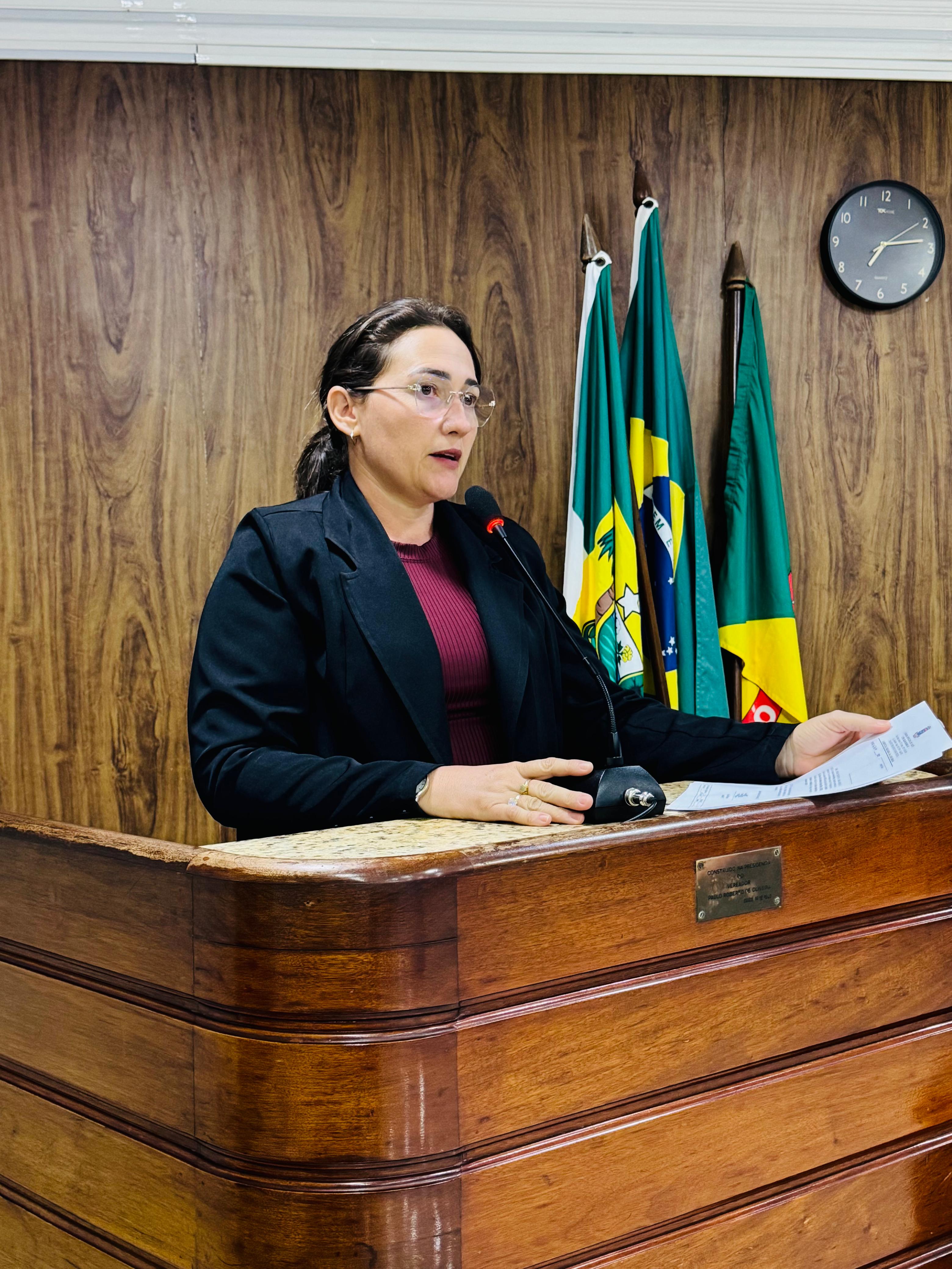 Vereadora Ana Aline solicita instalação de parques infantis em escolas municipais de Caicó