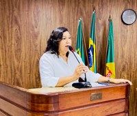 Vereadora Rosângela de Zé Maria solicita reforma de parada de ônibus no bairro Nova Descoberta